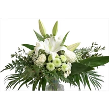Fehér, elegáns csokor Fehér, elegáns csokor
